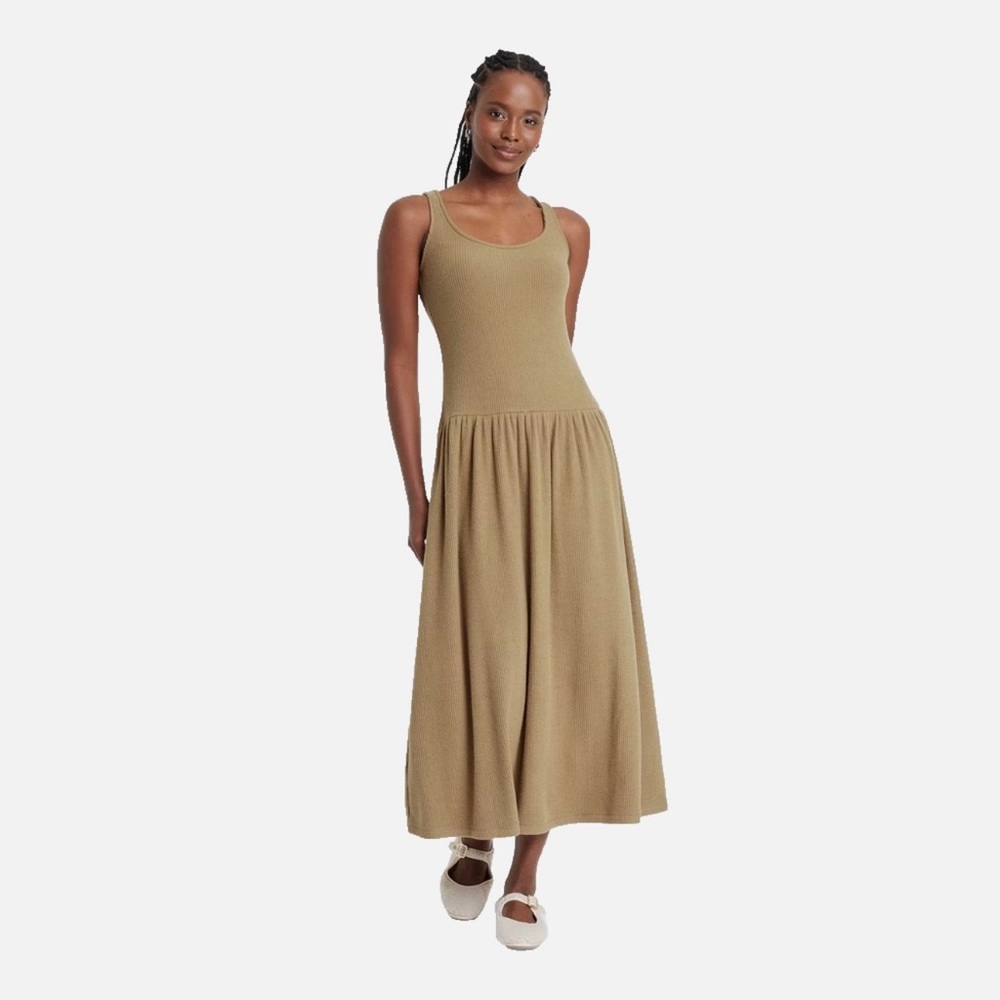 Universal Thread Brown Midi Dress NWT Medium